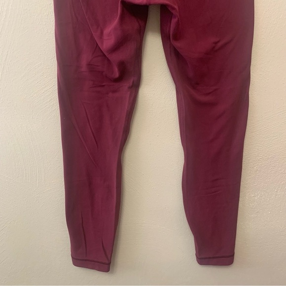Lululemon Align Pant II *25" Deep Ruby Size 4 W5BEJS - Picture 9 of 10